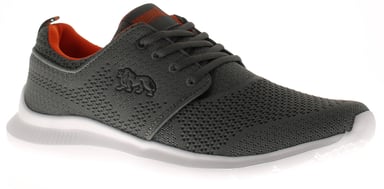 Lonsdale Mens Trainers Durham Lace Up grey