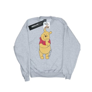 Disney Mens Winnie The Pooh Classic Pooh Sweatshirt (Sports Grey)