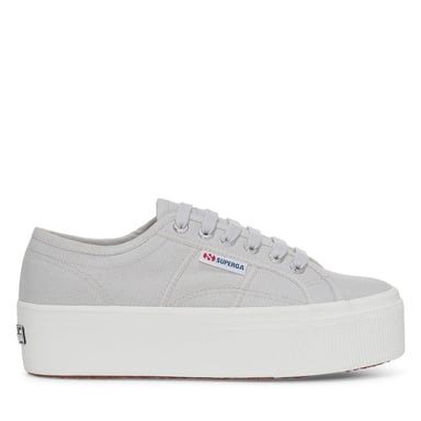 Superga Womens/Ladies 2790 Linea Up Down Trainers (Grey Silver/Avorio)