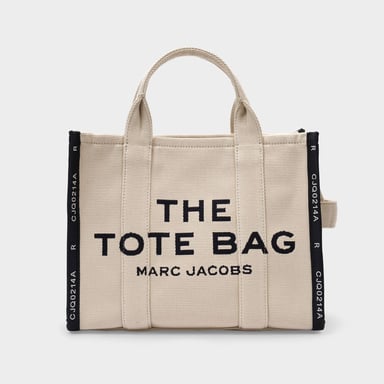 The Medium Tote Bag Jacquard - Marc Jacobs - Algodón - Warm Sand