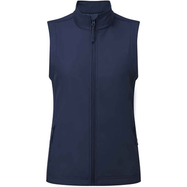 Premier Womens/Ladies Windchecker Gilet (Navy)