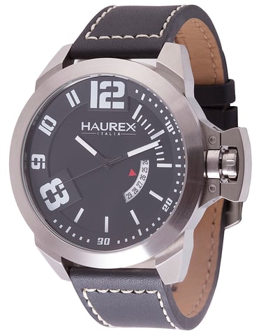 Haurex italia:reloj tormenta con esfera negra