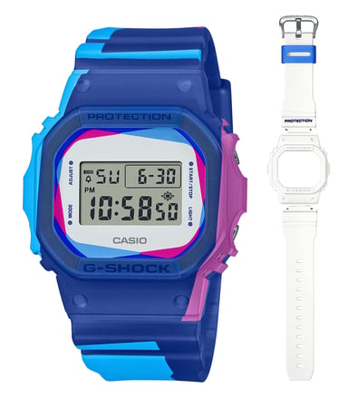 Casio G-shock Men's Blue Watch DWE-5600PR-2ER
