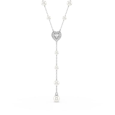 Swarovski 'Ss25 Capsule' Women's Base Metal Necklace - Silver 5720855