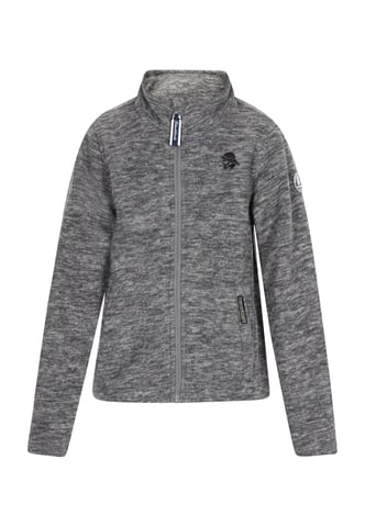 Schmuddelwedda fleece jacket Grey melange