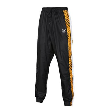 Puma Wild Pack Strech Winist Black Mens Woven Track Pants 579511 21