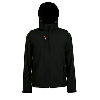 SOLS Mens Transformer Pro Softshell Jacket (Black)