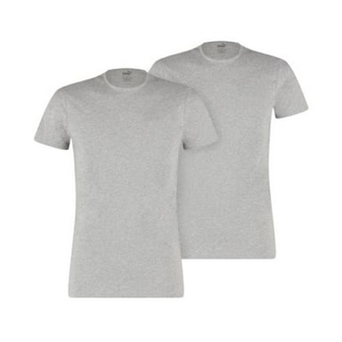 Puma Unisex Adult T-Shirt (Pack of 2) (Grey Marl)