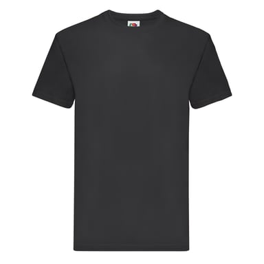 Fruit of the Loom Mens Super Premium T-Shirt (Black)
