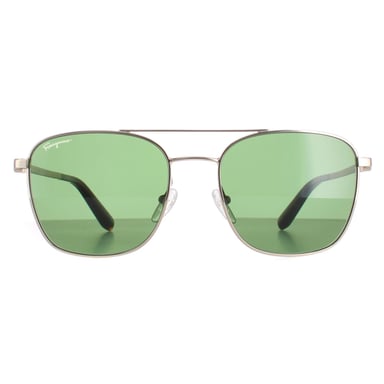 Salvatore Ferragamo SF158S 717 gafas de sol verde oro