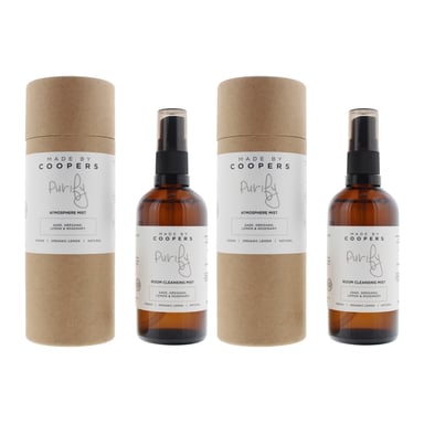 Made By Coopers Atmosphere Mist Purify Room Spray 100ml x 2