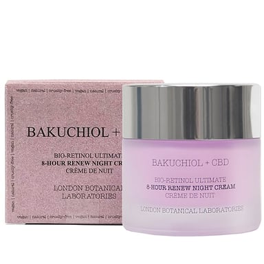 Bakuchiol + CBD Bio-Retinol Ultimate 8-Hour Renew Crema de Noche 50ml