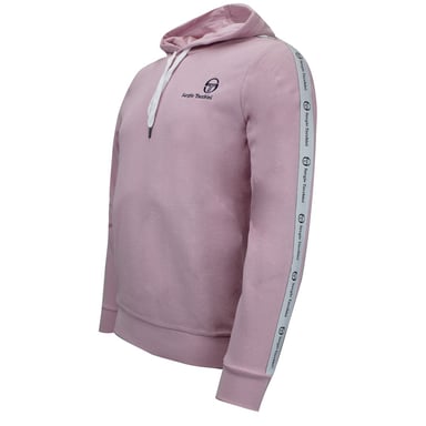 Sergio Tacchini sudadera con capucha Devok con cinta de manga larga rosa claro para hombre