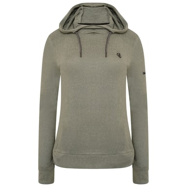 Dare 2B Womens/Ladies Out & Out Marl Fleece Hoodie (Duck Green)