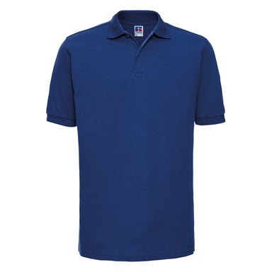 Russell Mens Ripple Collar & Cuff Short Sleeve Polo Shirt (Bright Royal)