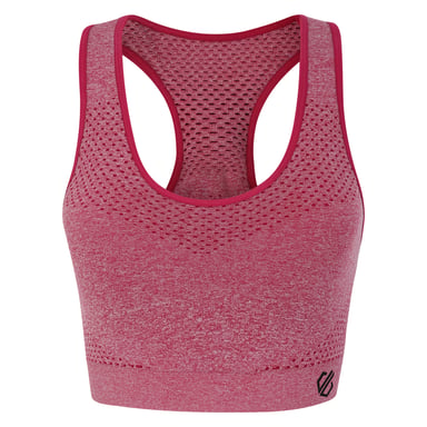 Dare 2b Womens/Ladies Dont Sweat It Sports Bra (Berry Pink Marl)