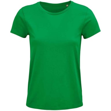 SOLS Womens/Ladies Crusader Organic T-Shirt (Kelly Green)