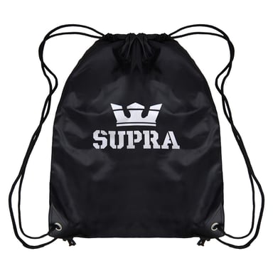 Supra Black White Logo Nylon Gym Bag SBG034 008 TU