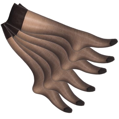 Pack de 6 mallas mini relax de 20 deniers 2455 para mujer