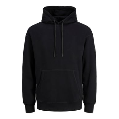 Jack & Jones Sudaderas con capucha Jcoclassic Waffle Sweat Hood Negro