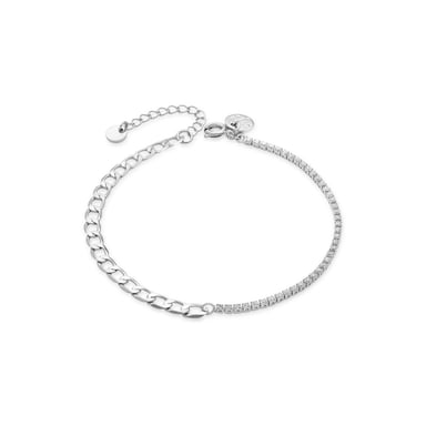 Pulsera Luxenter Nirik,de Circonita Brillante acabada en rodio