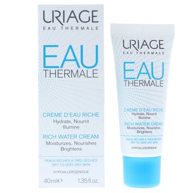 Eau Thermale Crema Facial Hidratante Rica Con Ácido Hialurónico 40 ml