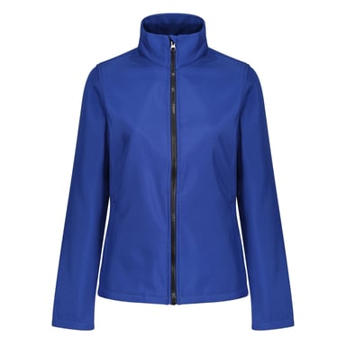 Regatta Standout Womens/Ladies Ablaze Printable Soft Shell Jacket (Royal Blue/Black)