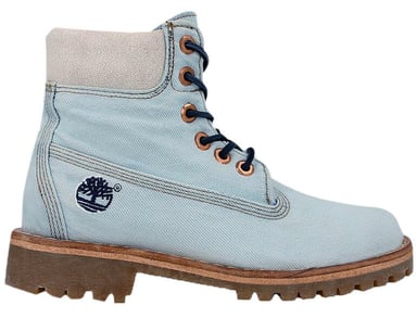 Timberland de 6 pulgadas Premium encaje up up azul del tobillo alto botas para mujer A1G83 z53ab