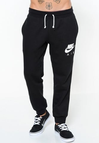 Joggers de polar para hombre Nike Air en negro