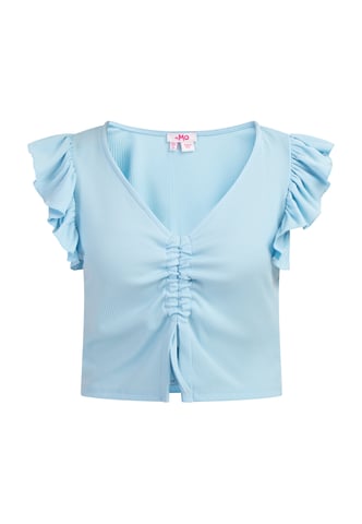 Mymo Top women light blue