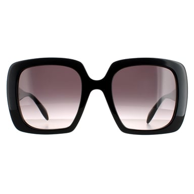 Alexander McQueen Cuadrado señoras negro gris degradado am0378s