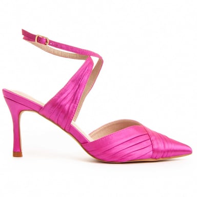 Zapato de Tacón Montevita Festshoe en Fucsia