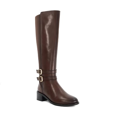 Dune Ladies Tatter - Leather Knee High Riding Boots