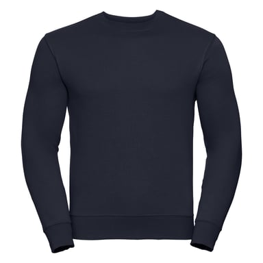 Russell Mens Authentic Sweatshirt (Slimmer Cut) (French Navy)
