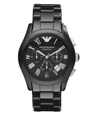 Emporio Armani Reloj cronógrafo de cerámica para hombre AR1400