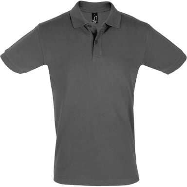 SOLS Mens Perfect Polo Shirt (Dark Grey Solid)
