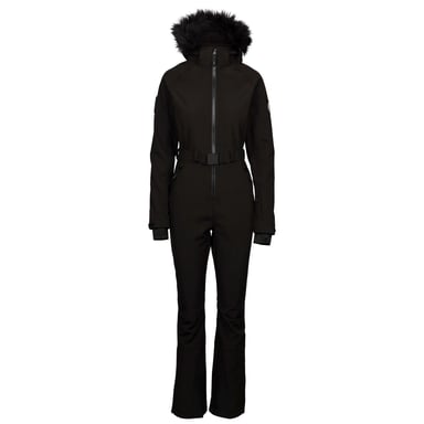 Womens/Ladies Valene DLX Ski Suit (Black)