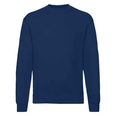 Fruit of the Loom Unisex Adult Classic Drop Shoulder Sweatshirt (Navy)