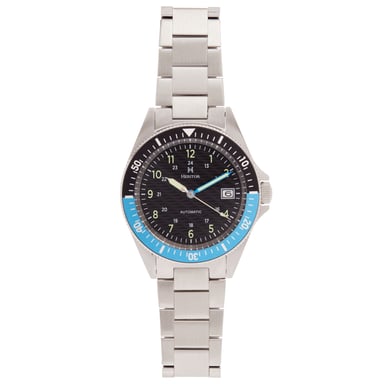 Reloj Heritor automático Calder de acero inoxidable