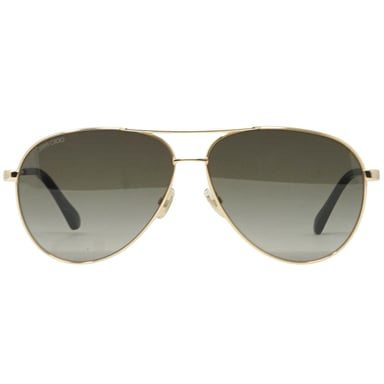 Jimmy Choo Jimena 06J Gafas de sol doradas