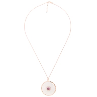 Orphelia Women's 925 Sterling Silver Chain with Pendant - Rose ZH-7293/1