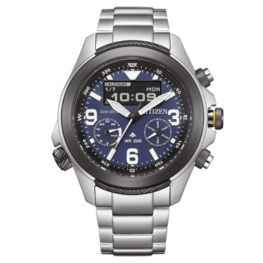 Citizen Promaster Land U822 Men's Silver Watch JV1006-51L