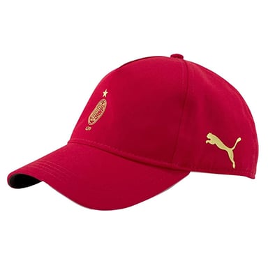 Gorra unisex roja ajustable Puma AC Milan 120th Anniversary 022695 01