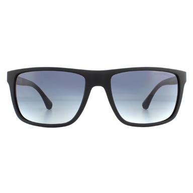 Emporio Armani Gafas de sol EA4033 58644L Negro y goma azul degradado