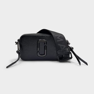 El Bolso Cruzado Snapshot - Marc Jacobs - Negro - Cuero