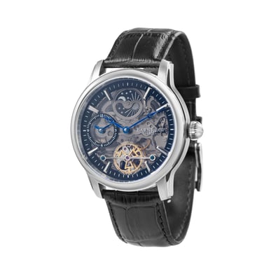 Thomas Earnshaw Longitude Men's Stealth Automatic Clear Black Watch ES-8063-04