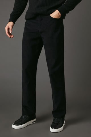 Corduroy Straight Fit 5 Pocket Trouser