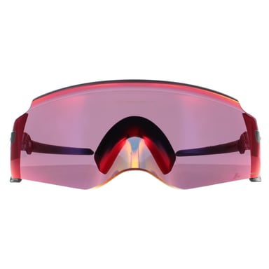 Gafas de sol Oakley Wrap para hombre en negro pulido Prizm Road