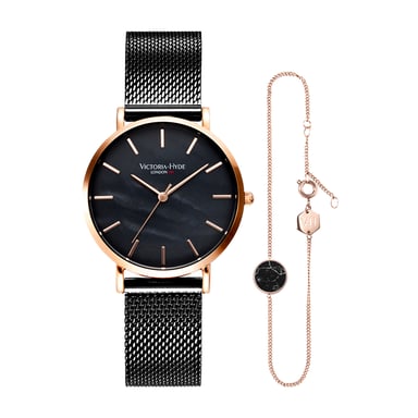 VICTORIA HYDE Watch Gift Set Seven Sisters black