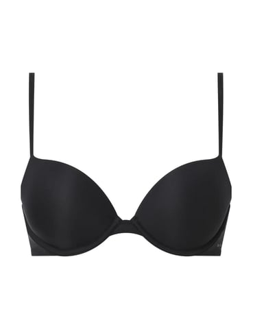 Calvin Klein Sheer Marquisette Push-Up Plunge Bra